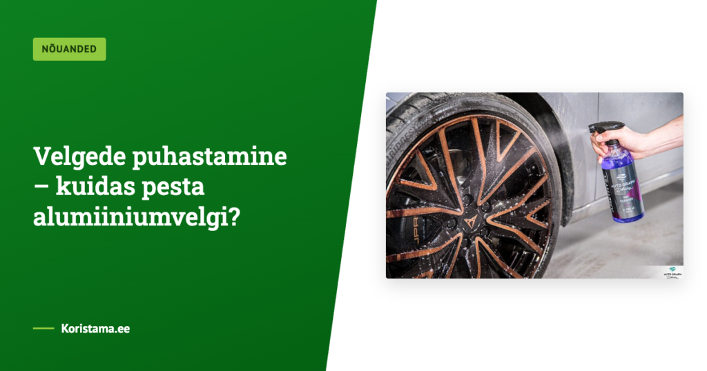 Velgede puhastamine – kuidas pesta alumiiniumvelgi?