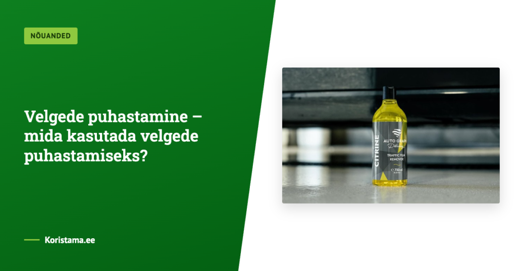 Velgede puhastamine – mida kasutada velgede puhastamiseks?