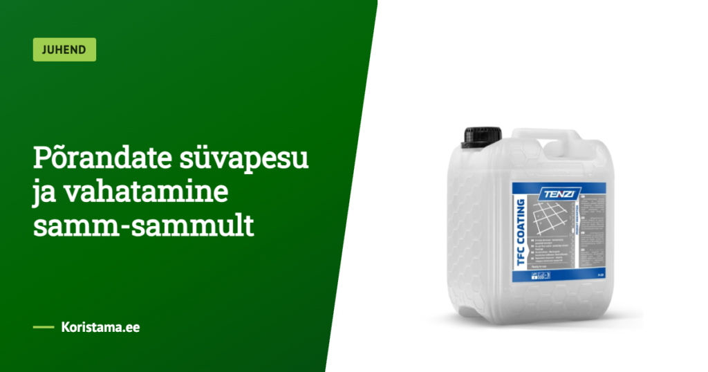 Põrandate süvapesu ja vahatamine – juhend professionaalseks tulemuseks